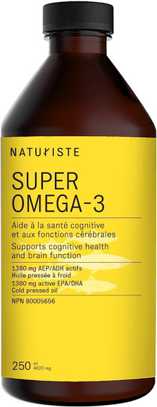 Super-Omega 3 - Supports cognitive health and brain function - Orange flavor - 250ml