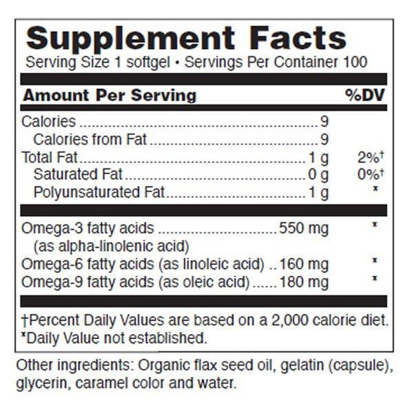 Douglas Laboratories Flax Seed Oil Softgels