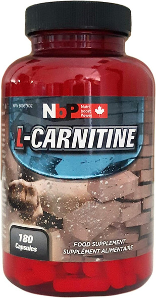 Ultra Pure L-CARNITINE Capsules, 667mg, 180 Count  Supplement for Fat Burn, Muscle Recovery & Growth, Conversion of Fat into Energy. Vegan friendly.