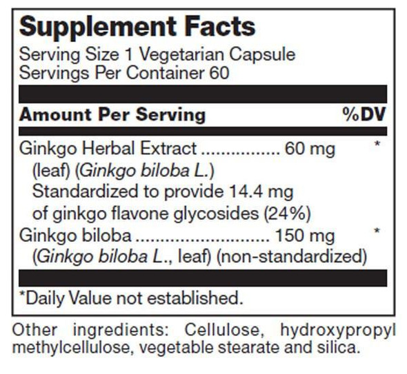 Douglas Laboratories Ginkgo Biloba Max-V