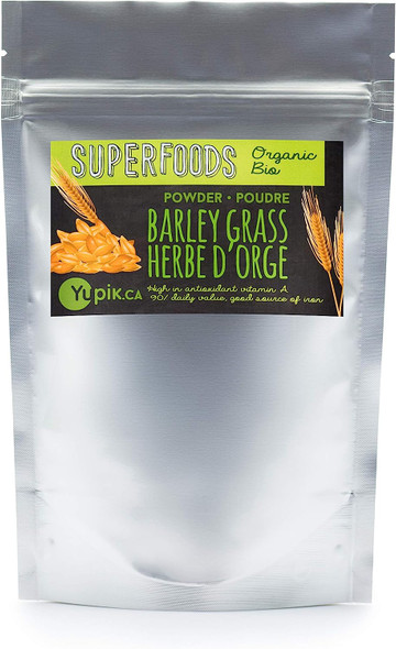 Yupik Organic Barley Grass Powder Superfood,250 g