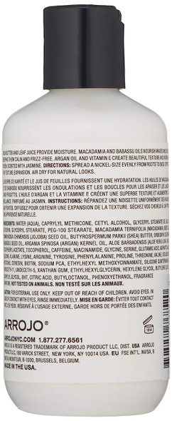 ARROJO Hypnotic Calming Curl Cream  Nourishing Curl Cream for Curly Hair & Wavy Hair  Anti Frizz Curl Defining Cream for Calm Curls  Sulfate & Paraben-Free Curly Hair Products (6 oz)