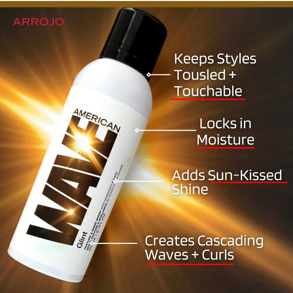 ARROJO Glint Texture And Shine Spray, 6.7 Fl Oz