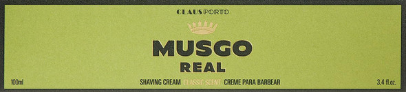 Musgo Real Shaving Cream - Classic Scent 3.4 Ounce