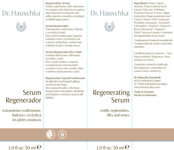 Dr. Hauschka Skin Care, Regenerating Serum, 1 fl oz