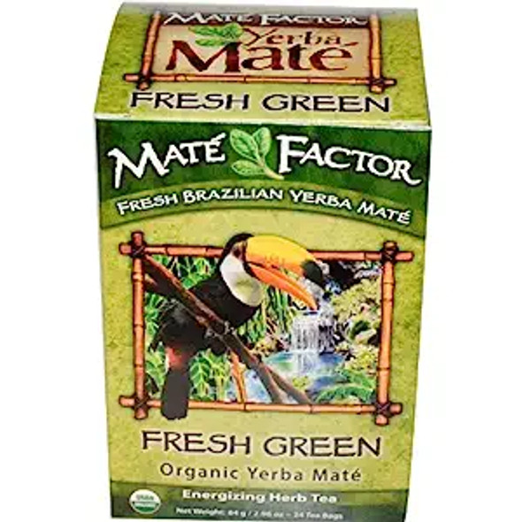 Original Fresh Green Tea 24 Bag By The Mate Factor