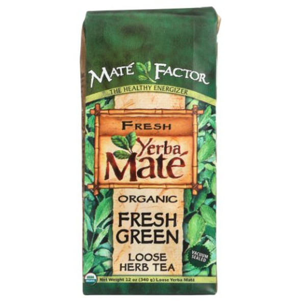 Original Fresh Green Loose Tea 12 oz By The Mate Factor