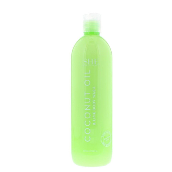 Om She Aromatherapy Coconut Oil & Lime Body Wash 500ml
