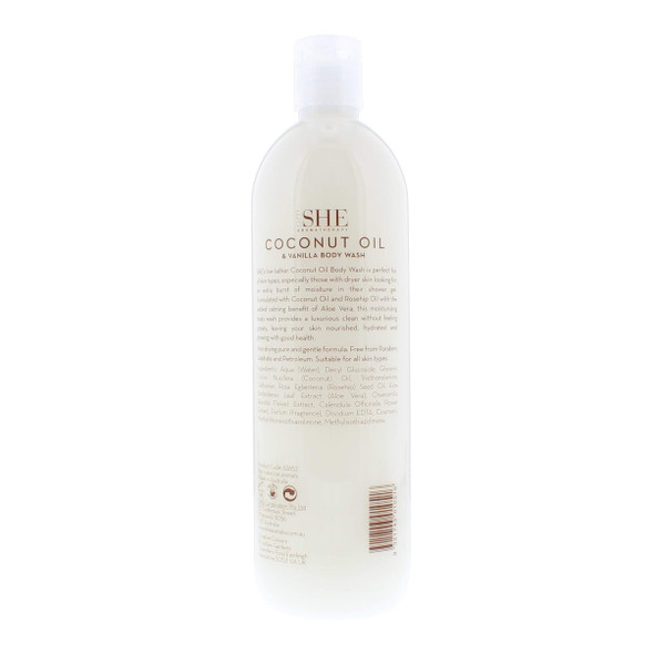 M&O Om She Om She Coconut Oil & Vanilla Body Wash 500ml