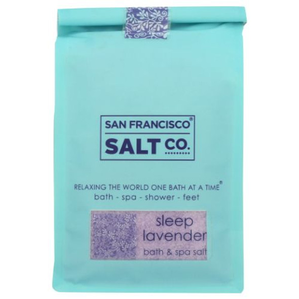 Bath Salts Sleep Lavender 2 lb By San Francisco Salt Co