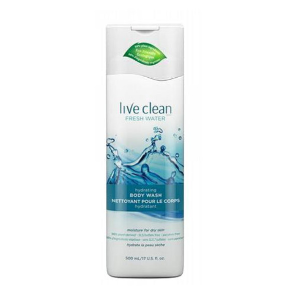 Fresh Water Hydrating Body Wash 17 Oz By Live Clean
