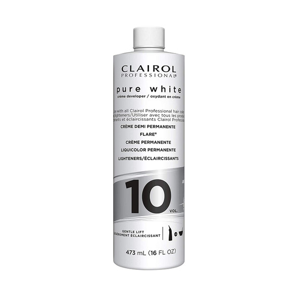 Pure White 10 Volume Creme Developer, 16 fl. oz.