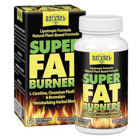 Super Fat Burners 60 Vcaps By Natural Balance (Formerly known as Trimedica)