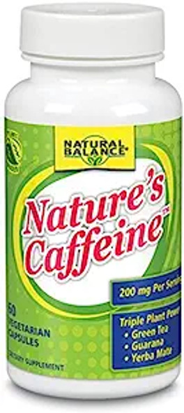 Nature's Caffeine 60 Veg Caps By Natural Balance (Formerly known as Trimedica)