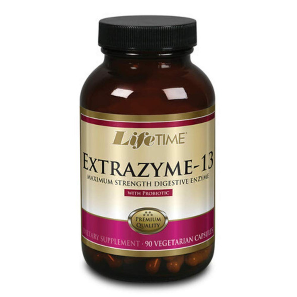 Extrazyme-13 Probiotic 90 caps By Life Time Nutritional Specialties