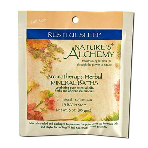 Aromatherapy Bath Restful Sleep 3 Oz By Natures Alchemy