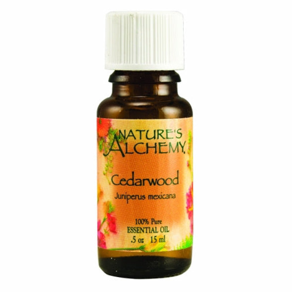 Pure Essential Oil Cedarwood 0.5 Oz By Natures Alchemy