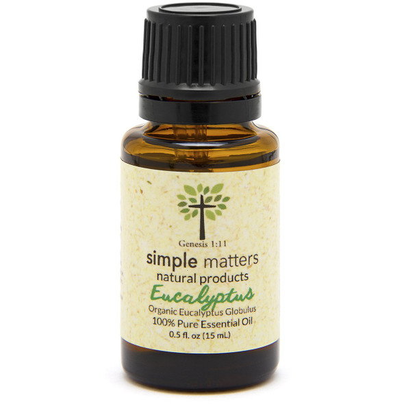 Organic Eucalyptus Globulus 15 ml By Simplers Botanicals