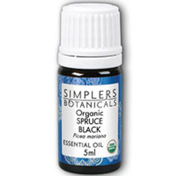 Organic Spruce Black 5 ml By Simplers Botanicals