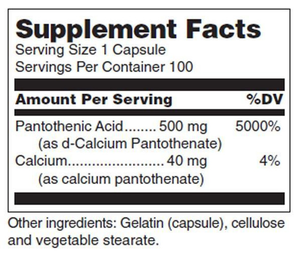 Douglas Laboratories Pantothenic Acid