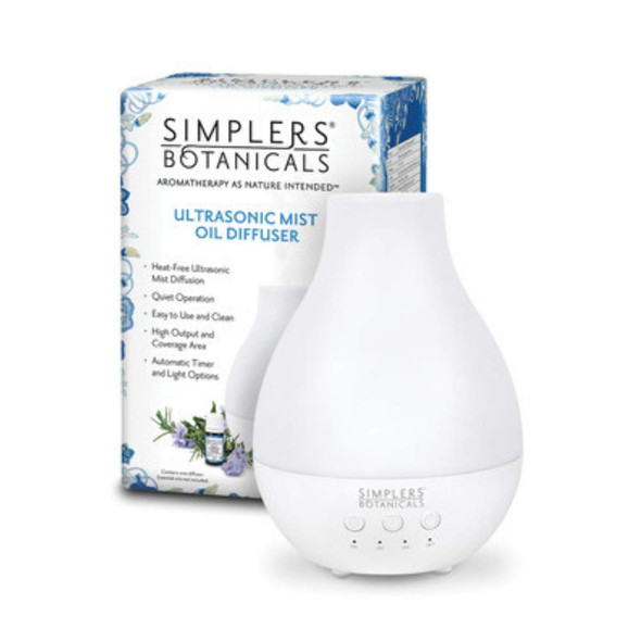Ultrasonic Mist Oil Diffuser 1 ea By Simplers Botanicals