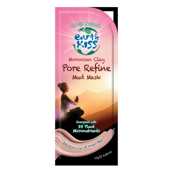 Pore Refine Mud Mask Moroccan Clay 0.59 oz By Earth Kiss