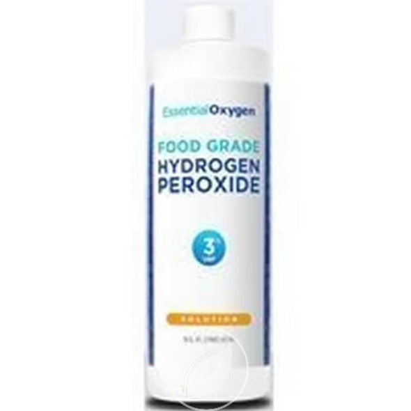 Food Grade Hydrogen Peroxide 3% 16 oz By Raw Essentials Living Foods