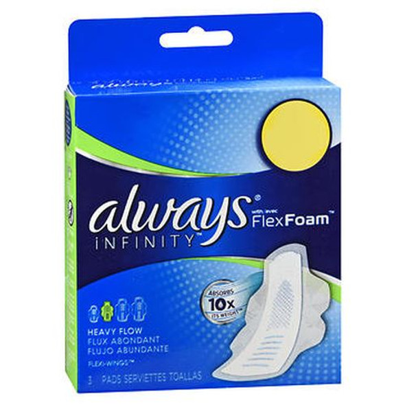 Always Infinity Pads Heavy Flow 3 Count By Always Discreet