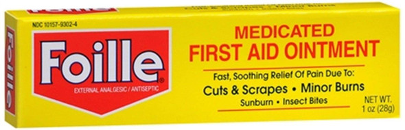 Foille Medicated First Aid Ointment 1 oz By Foille