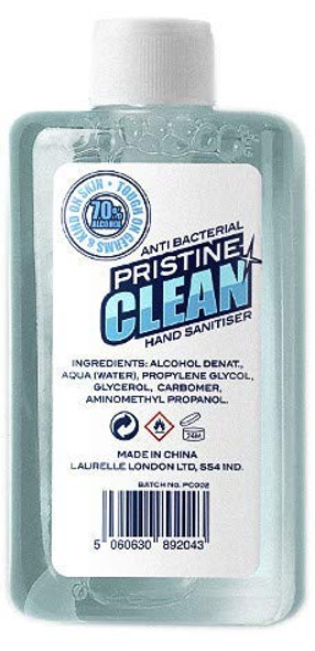 Pristine Clean Anti Bacterial Hand Sanitiser 100ml