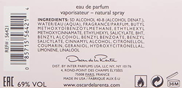 Oscar De La Renta Bella Rosa Eau de Parfum 50ml (New Launch For 2019)