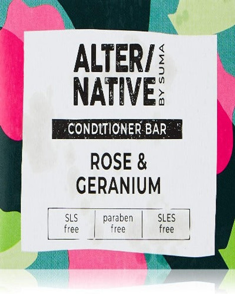 Alter/Native Rose and Geranium Conditioner Bar 95g