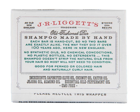 JR Liggetts J.R. Liggett's Jojoba & Peppermint Shampoo Bar 99g