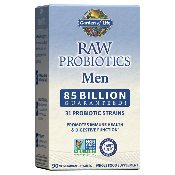 Raw Probiotics for Men 90 Capsules