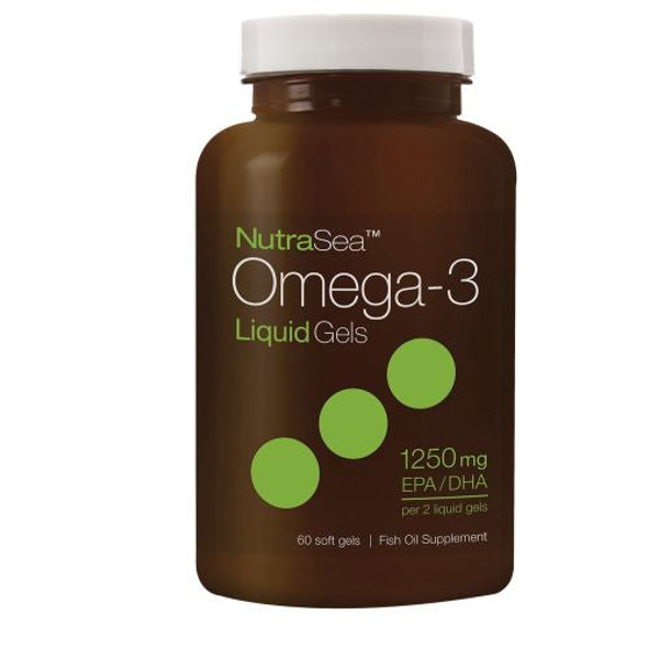 NutraSea Omega-3 60 Soft Gels By Ascenta