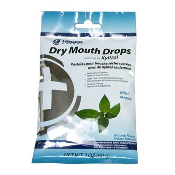 Dry Mouth Drops Mint 2 Oz By Hager Pharma