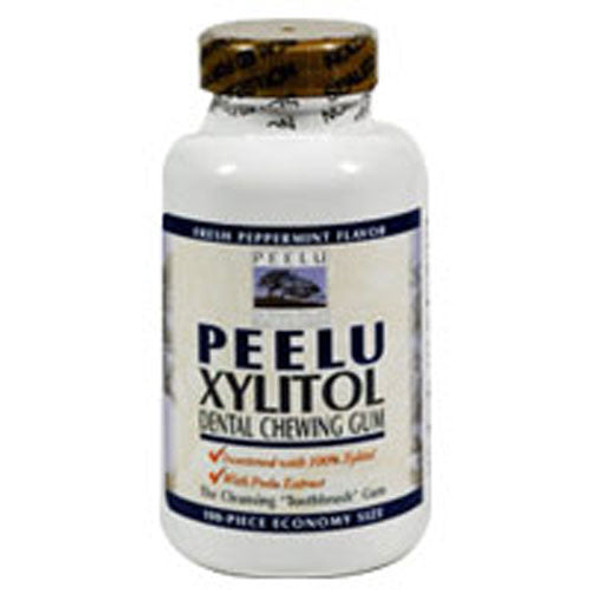 Xylitol Dental Gum Peppermint 100 Pc By Peelu