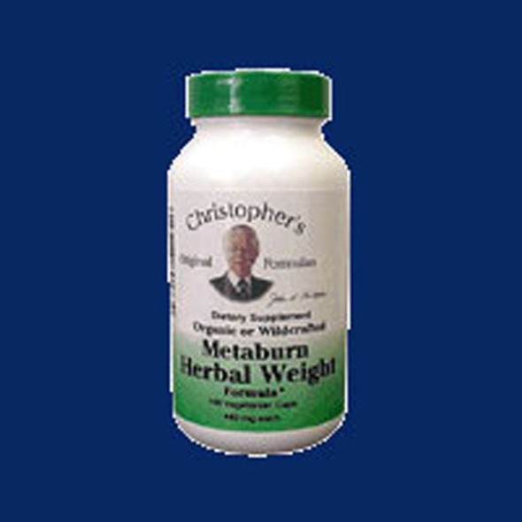 Metaburn Herbal Weight 100 Vegicaps By Dr. Christophers Formulas