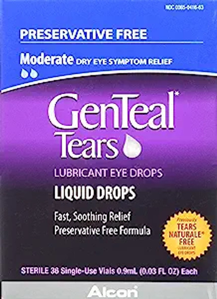 GenTeal Lubricant Eye Drops Moderate 30 ml By Clear Care