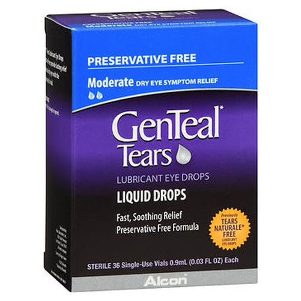GenTeal Tears Lubricant Eye Drops 36 Each By Genteal