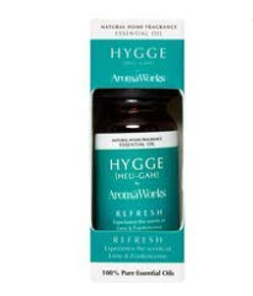 Hygge AROMA Works Essential Oil Refresh Lime & Frankincense Diffuser Oil 10mls
