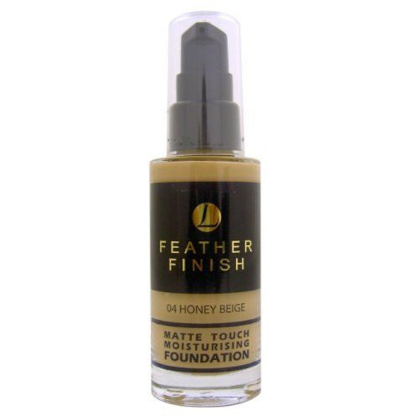 Mayfair Lentheric Feather Finish Matte Touch Moisturising Foundation 30ml - Honey Beige 04