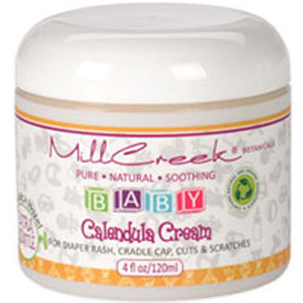Baby Calendula Cream 4 oz By Mill Creek Botanicals
