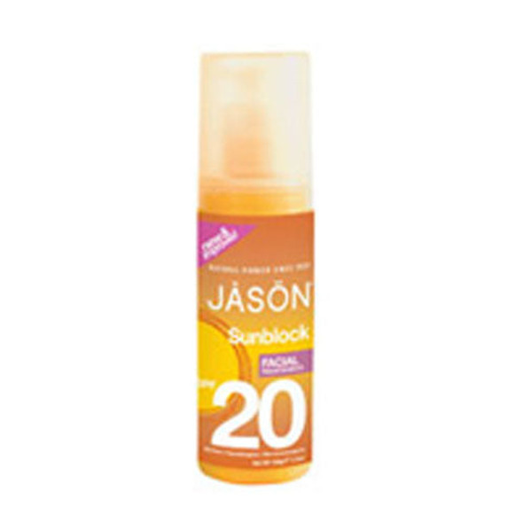 Sunbrellas Facial Block SPF20 EA 1/4.5 OZ By Jason Natural Products