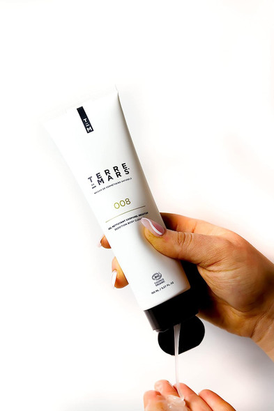Terre De Mars Reddition Body Cleanser, Certified Organic, Low Foaming, and Moisturizing Body Wash for Men and Women, Infused With Coffee and Aloe Vera to Purify and Nourish Skin, Perfect for All Skin Types, Made in France, Vegan and Cruelty Free