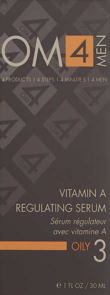 Organic Male OM4 Oily STEP 3: Vitamin A Regulating Serum - 1 oz