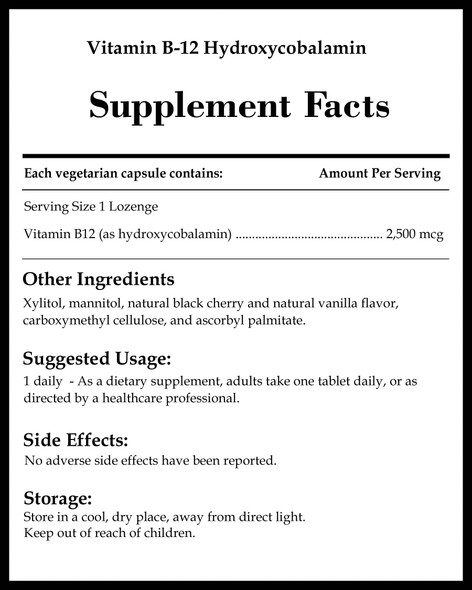 Douglas Laboratories Vitamin B12 Hydroxycobalamin