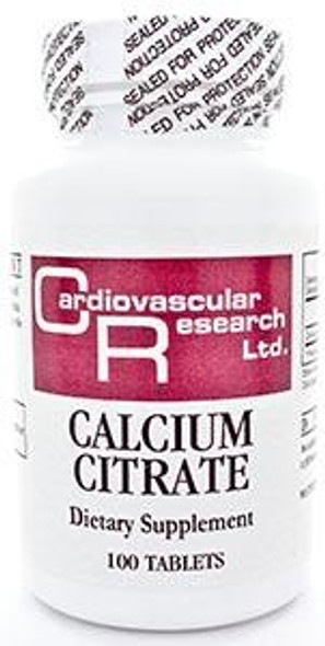 Ecological Formulas/Cardiovascular Research Calcium Citrate 165mg