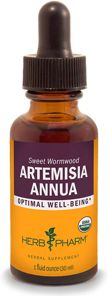 Herb Pharm Certified Organic Artemisia Annua (Sweet Annie) Liquid Extract, 1 Fl Oz