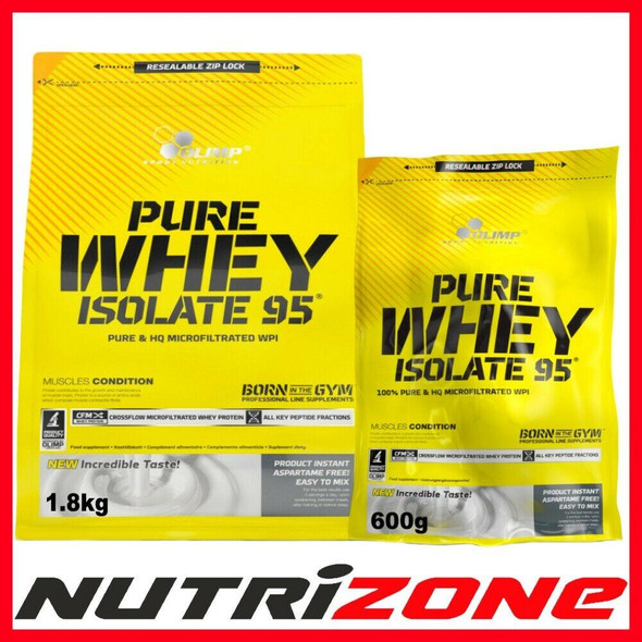 Olimp Nutrition Pure Whey Isolate 95, Vanilla - 600g